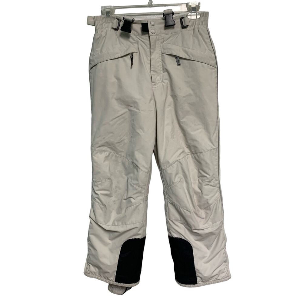 Cabela’s Kids White Black Scotchlite Thinsulate Snow Pants Size Medium Regular